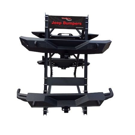 Trailfx DISPLAYTORT Rack Display Holds Jeep Bumpers No Product Included QD1000JB